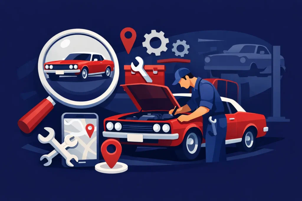 How to Find a Classic Car Mechanic Near Me