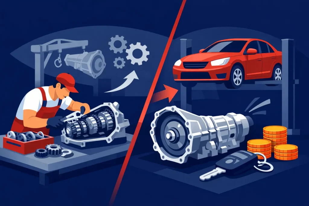 Rebuild vs Replace Transmission: What Pays Off?