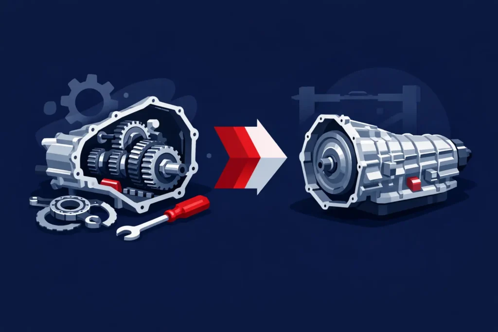 Transmission Rebuild vs Replacement