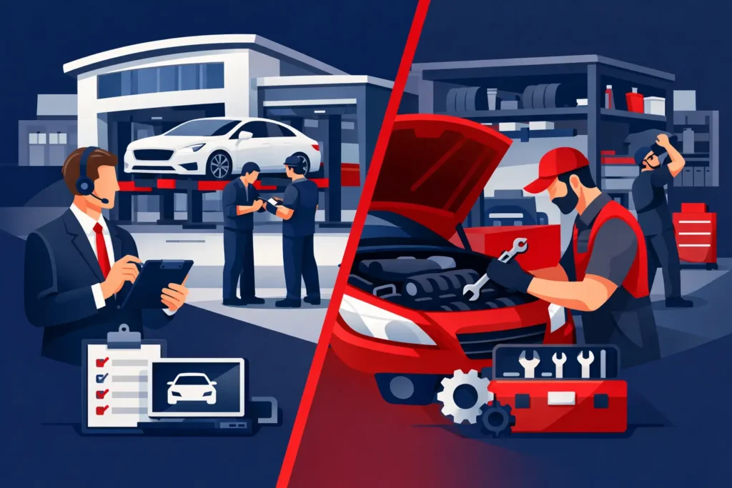 Dealer Service vs Independent Mechanic: Which Fits?