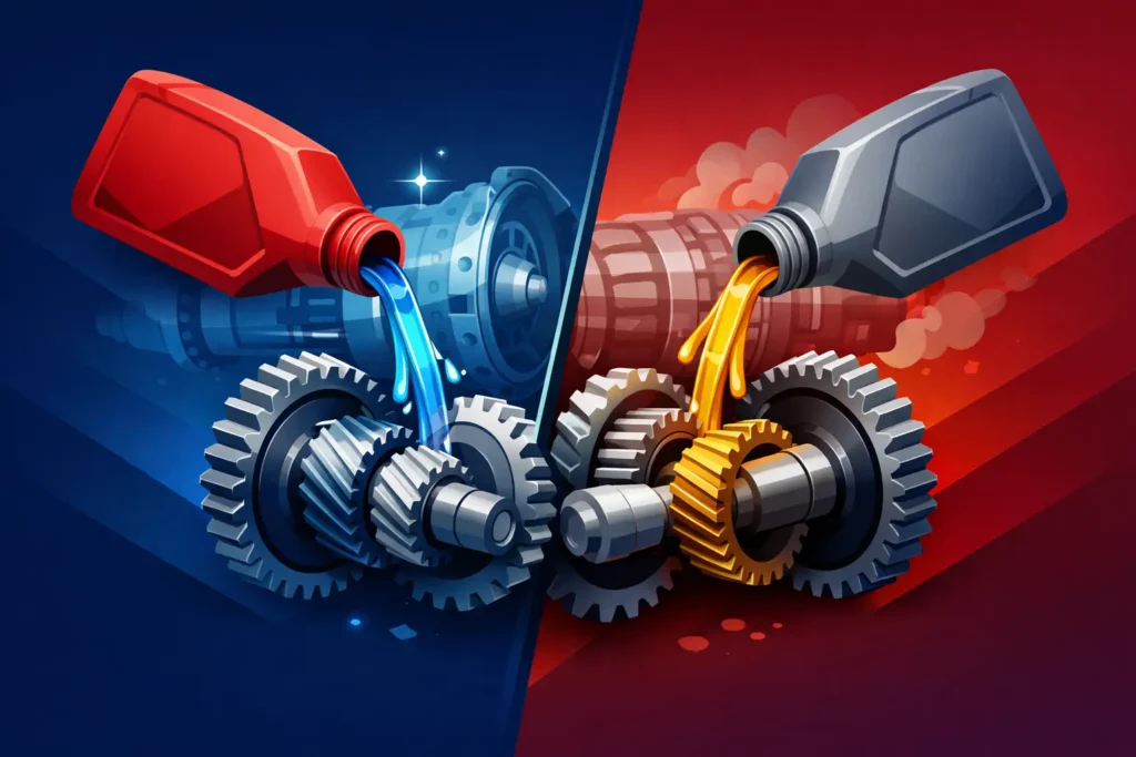 Synthetic vs Conventional Transmission Fluid