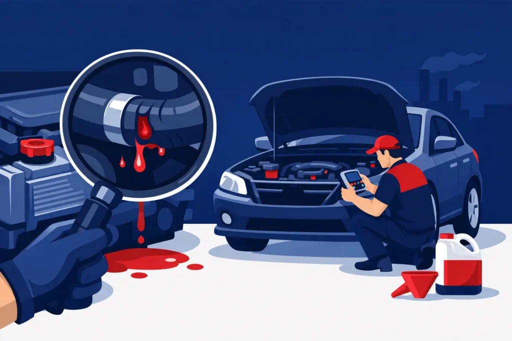 Coolant Leak Detection Before Damage Spreads